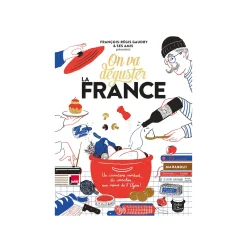 Outlet Livre culinaire ON VA DÉGUSTER : LA FRANCE - 4MURS Papeterie Et Livres