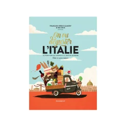 Online Livre culinaire ON VA DÉGUSTER L'ITALIE - 4MURS Papeterie Et Livres