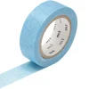 Online Masking tape TRAME MESSY coloris cyan - 4MURS Jeux Et Diy|Objets Muraux