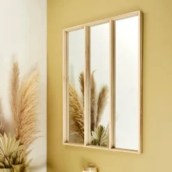 Hot Miroir en bois CÔME 60 x 80 cm - 4MURS Miroirs