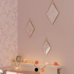 Best Miroir en métal LOUNA 28 x 38 cm - 4MURS Enfant Déco Murale Enfant|Miroirs