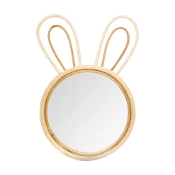 Outlet Miroir en rotin KOOPA 24 x 38 cm - 4MURS Enfant Puériculture|Déco Murale Enfant