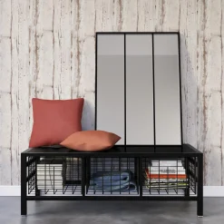 Fashion Miroir industriel GUSTAVE 81 x 109 cm - 4MURS Miroirs