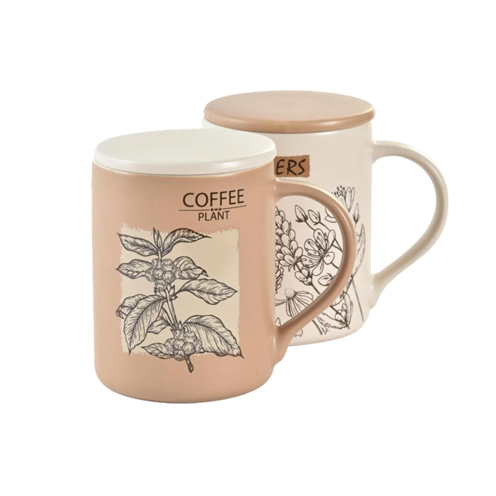 Best Mug BOTANIQUE coloris multicolore diamètre 8 cm - 4MURS Arts De La Table