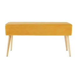Best Banc OLLY coloris jaune - Bancs Et Banquettes