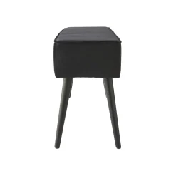 Discount Banc OLLY coloris noir - Bancs Et Banquettes