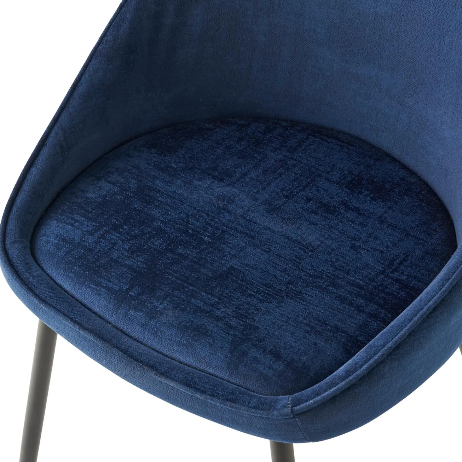 New Chaise ADALINE coloris bleu - Chaises Et Tabourets