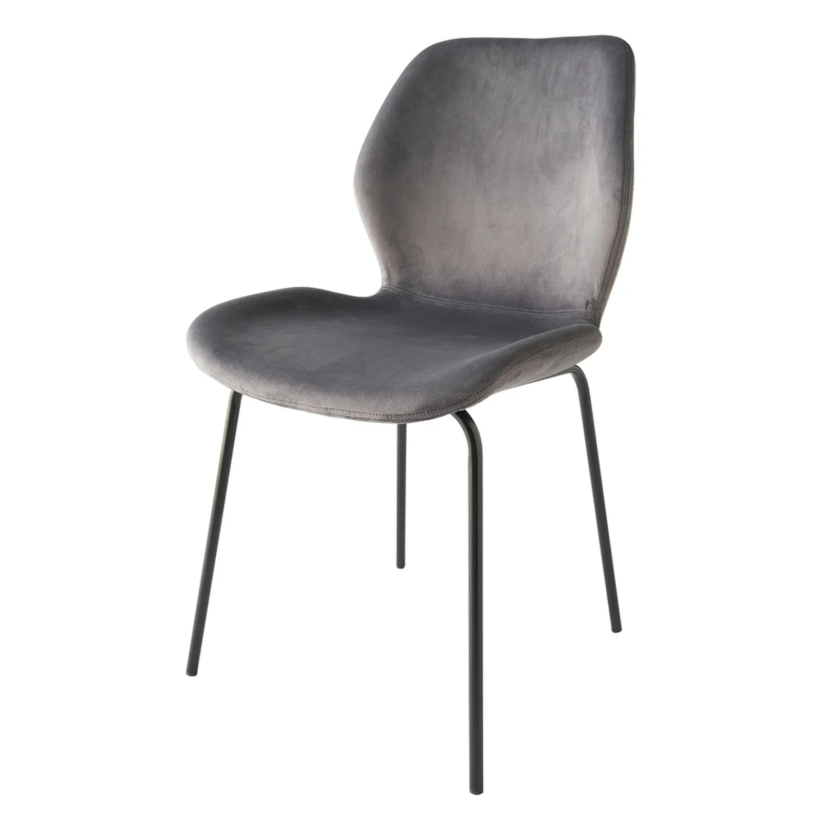 Outlet Chaise ALMA coloris gris - Chaises Et Tabourets