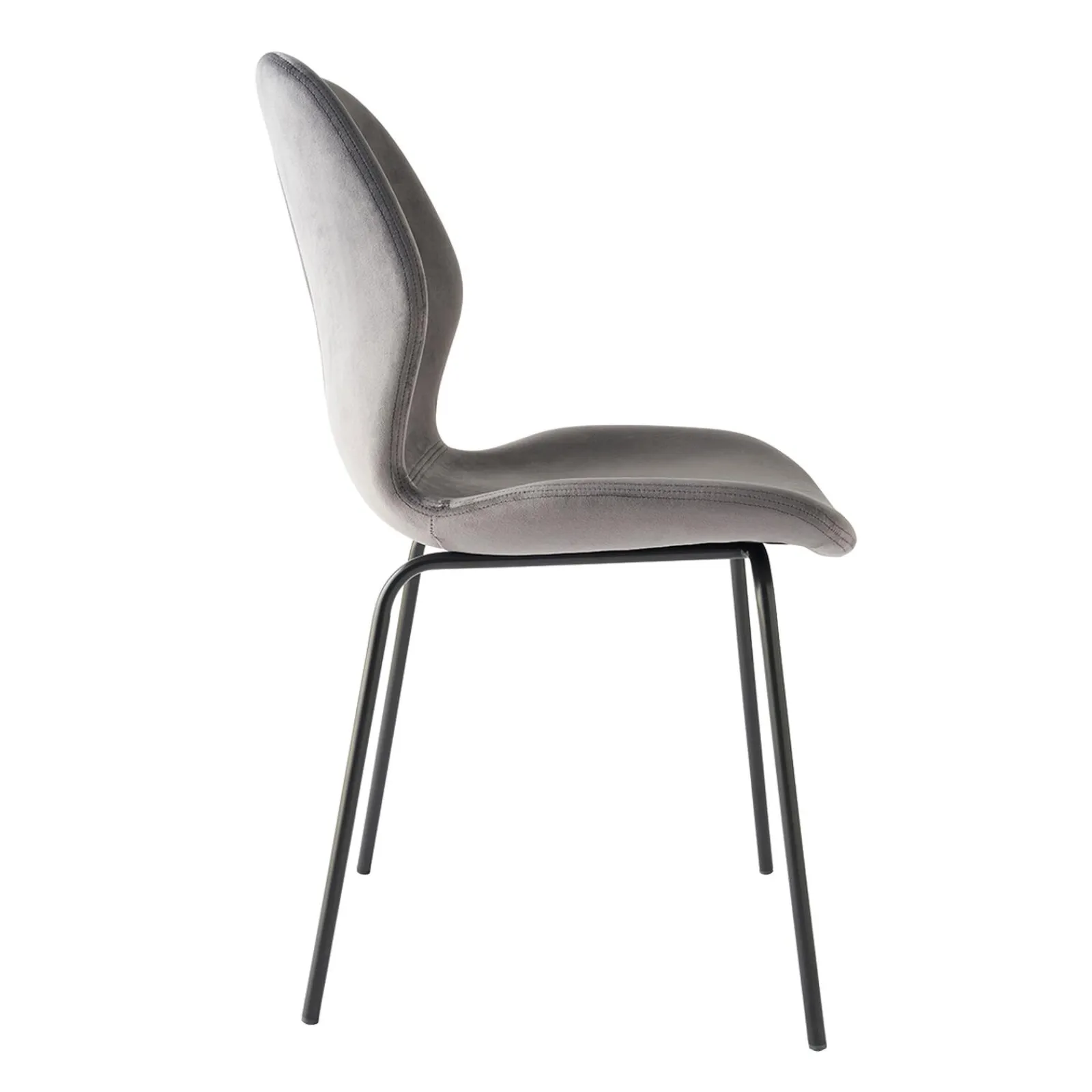 Outlet Chaise ALMA coloris gris - Chaises Et Tabourets