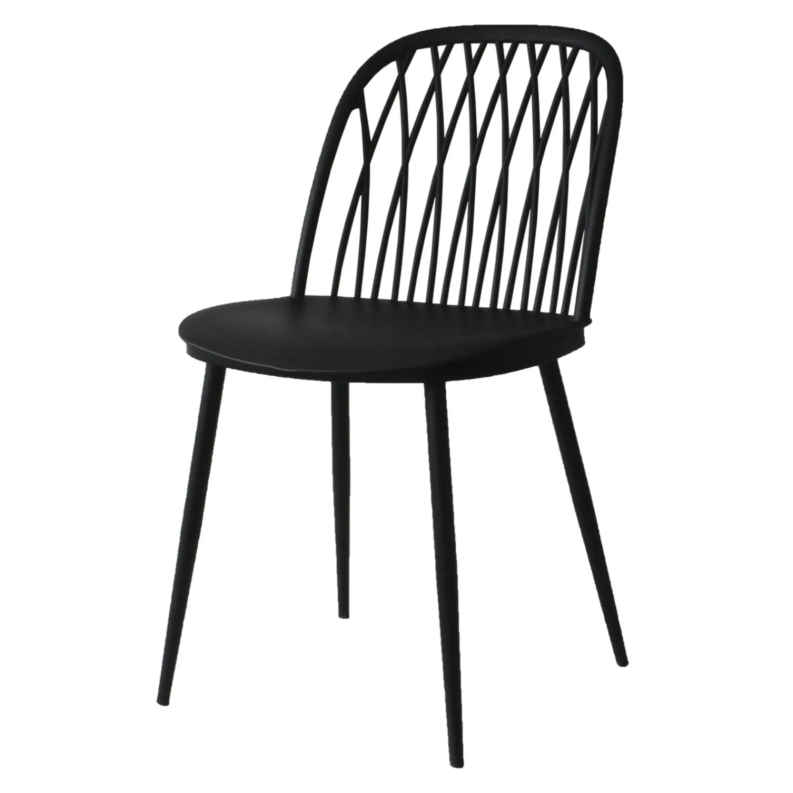 Discount Chaise LUANA coloris noir - Chaises Et Tabourets