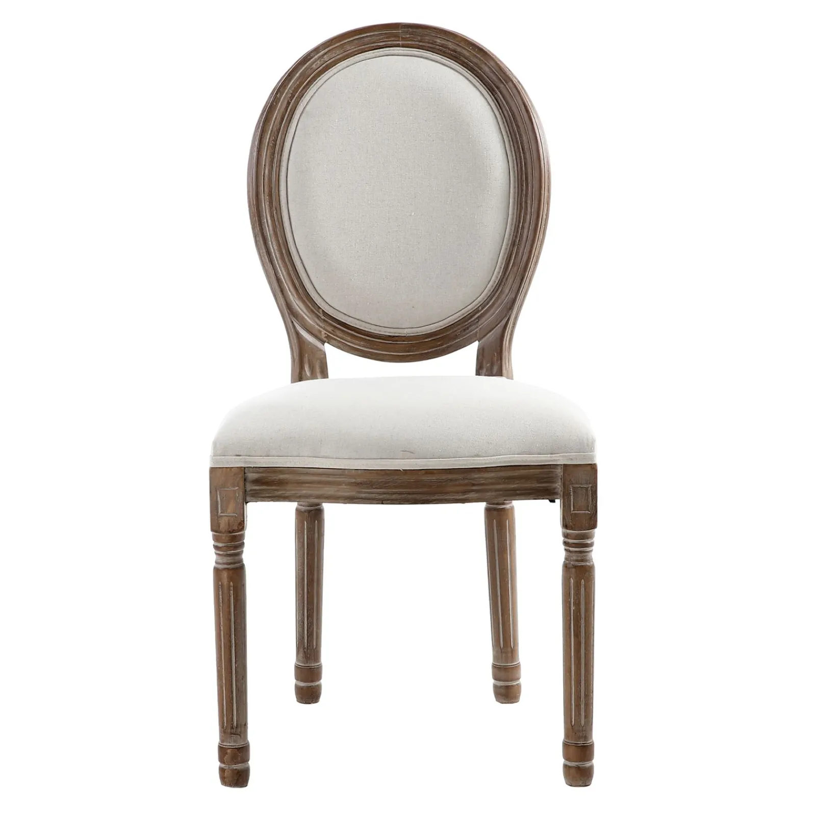 Online Chaise MELODIE coloris blanc cassé - Chaises Et Tabourets