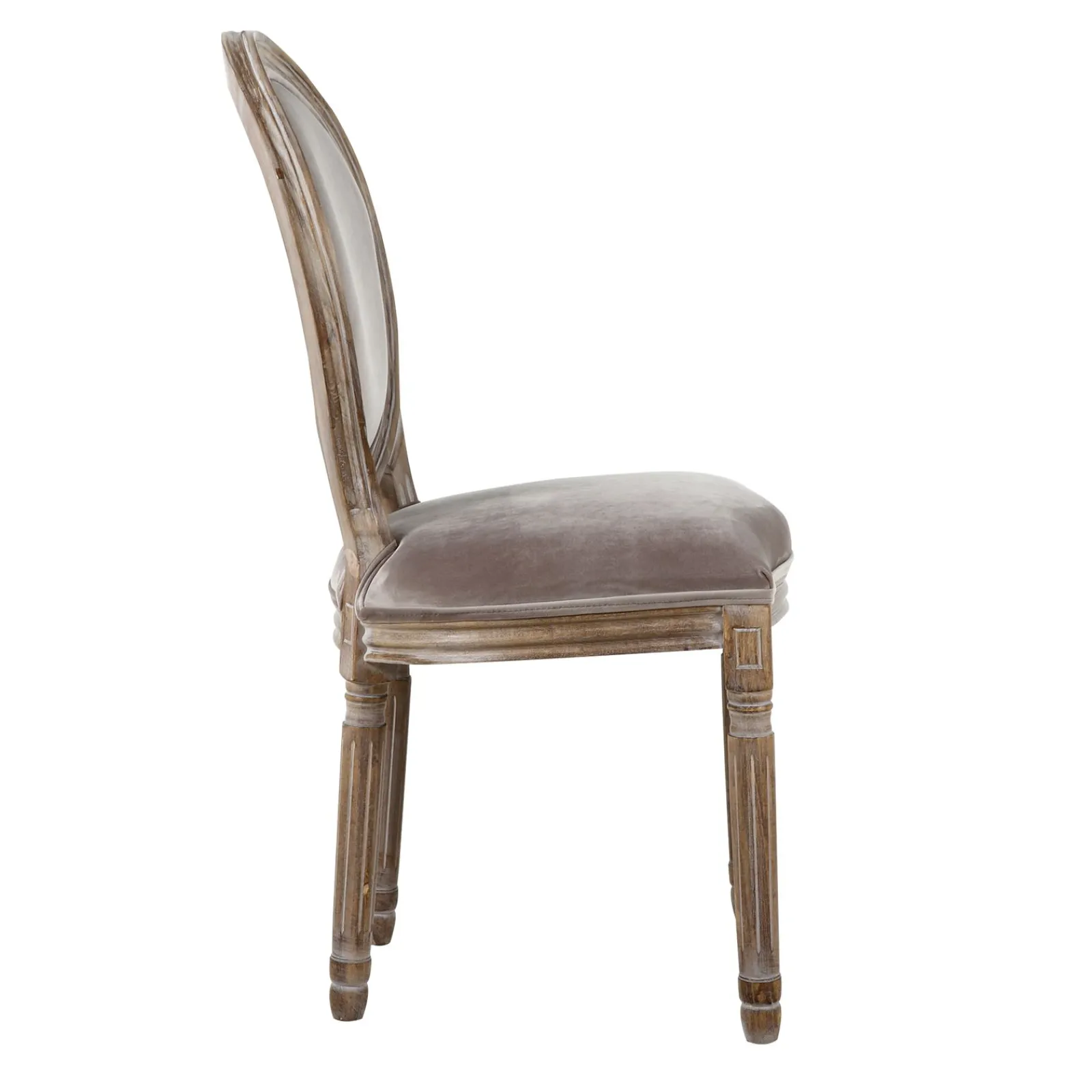 New Chaise MELODIE coloris marron glacé - Chaises Et Tabourets