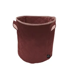 Discount Corbeille ANITA coloris bordeaux - Enfant Déco Enfant|Objets Déco