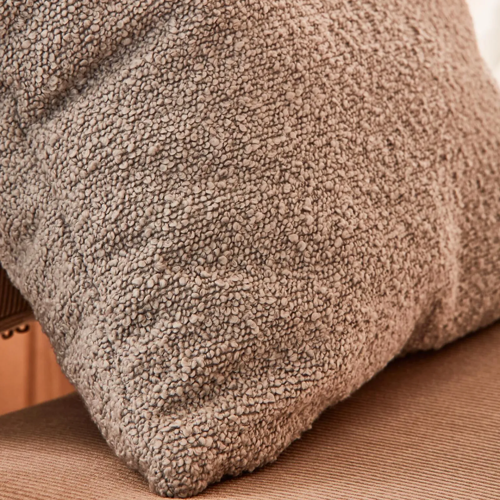 Online Coussin BALOO coloris Gris clair 45 x 45 cm - Coussins