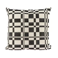 Fashion Coussin COOPER coloris noir 44 x 44 cm - Coussins