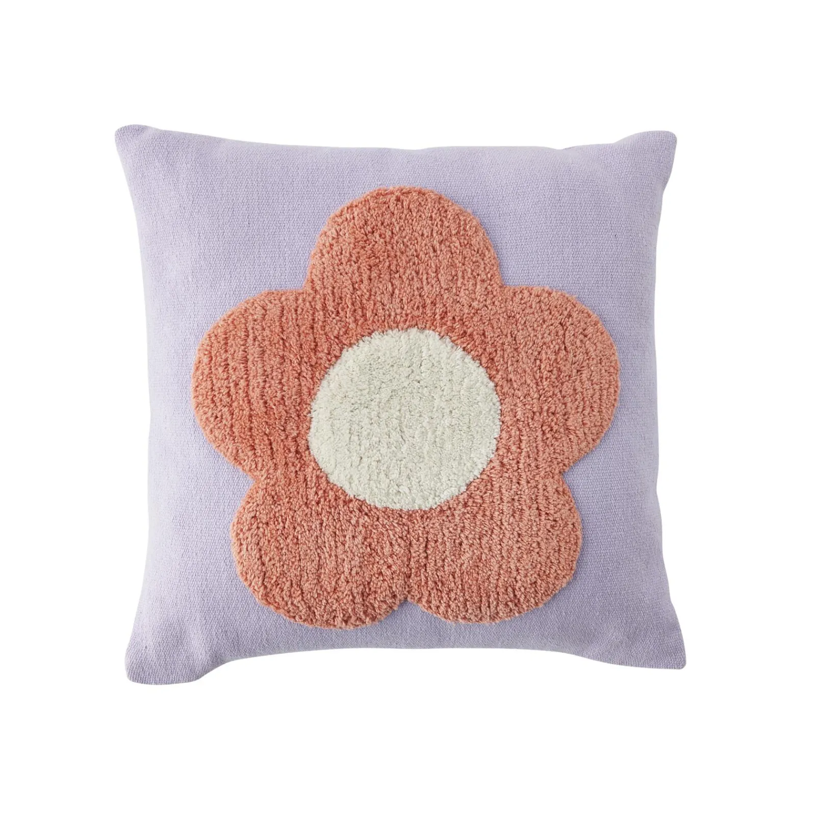 Sale Coussin DILLE coloris lavande 40 x 40 cm - Coussins