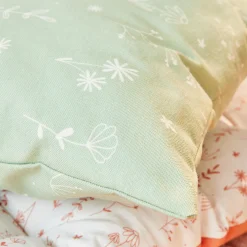 Outlet Coussin DOUCE coloris vert clair 40 x 40 cm - Enfant Textile De Maison Enfant|Coussins
