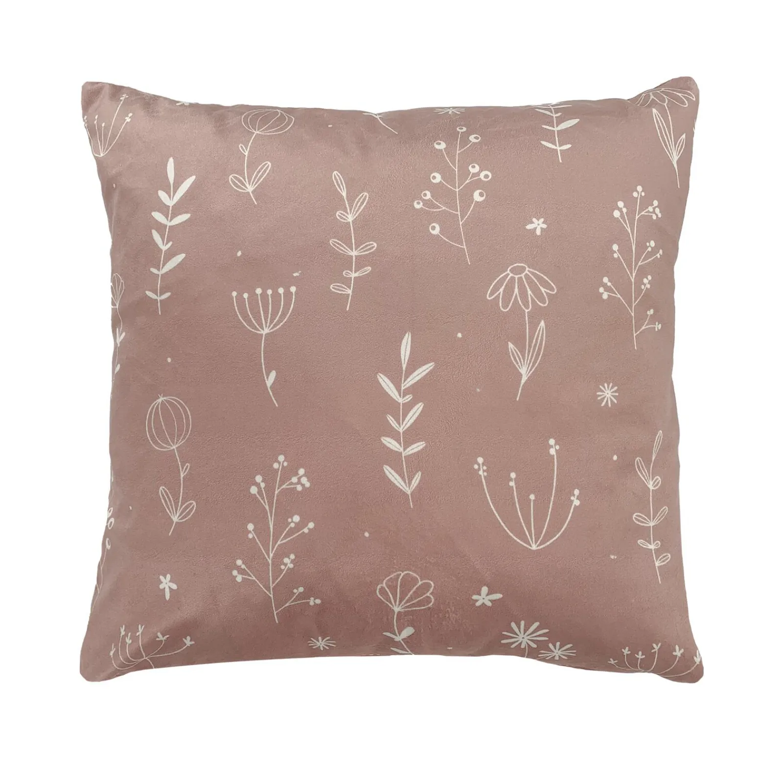 Discount Coussin DOUCE coloris rose poudré 40 x 40 cm - Enfant Textile De Maison Enfant|Coussins