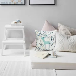 Sale Coussin ENCHANTED FOREST coloris blanc 45 x 45 cm - Enfant Textile De Maison Enfant|Coussins