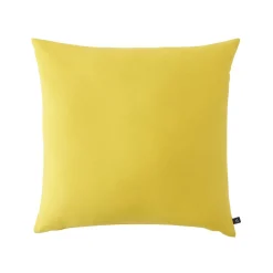 Outlet Coussin FIUME coloris jaune soleil 44 x 44 cm - Coussins