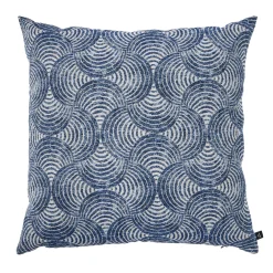Outlet Coussin KUMO coloris bleu 44 x 44 cm - Coussins