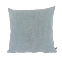 Online Coussin MEANDOR coloris vert menthe 44 x 44 cm - Coussins