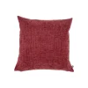 Best Coussin MEANDOR coloris rouge marsala 44 x 44 cm - Coussins