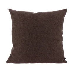 New Coussin MEDEA coloris Brun terre 44 x 44 cm - Coussins