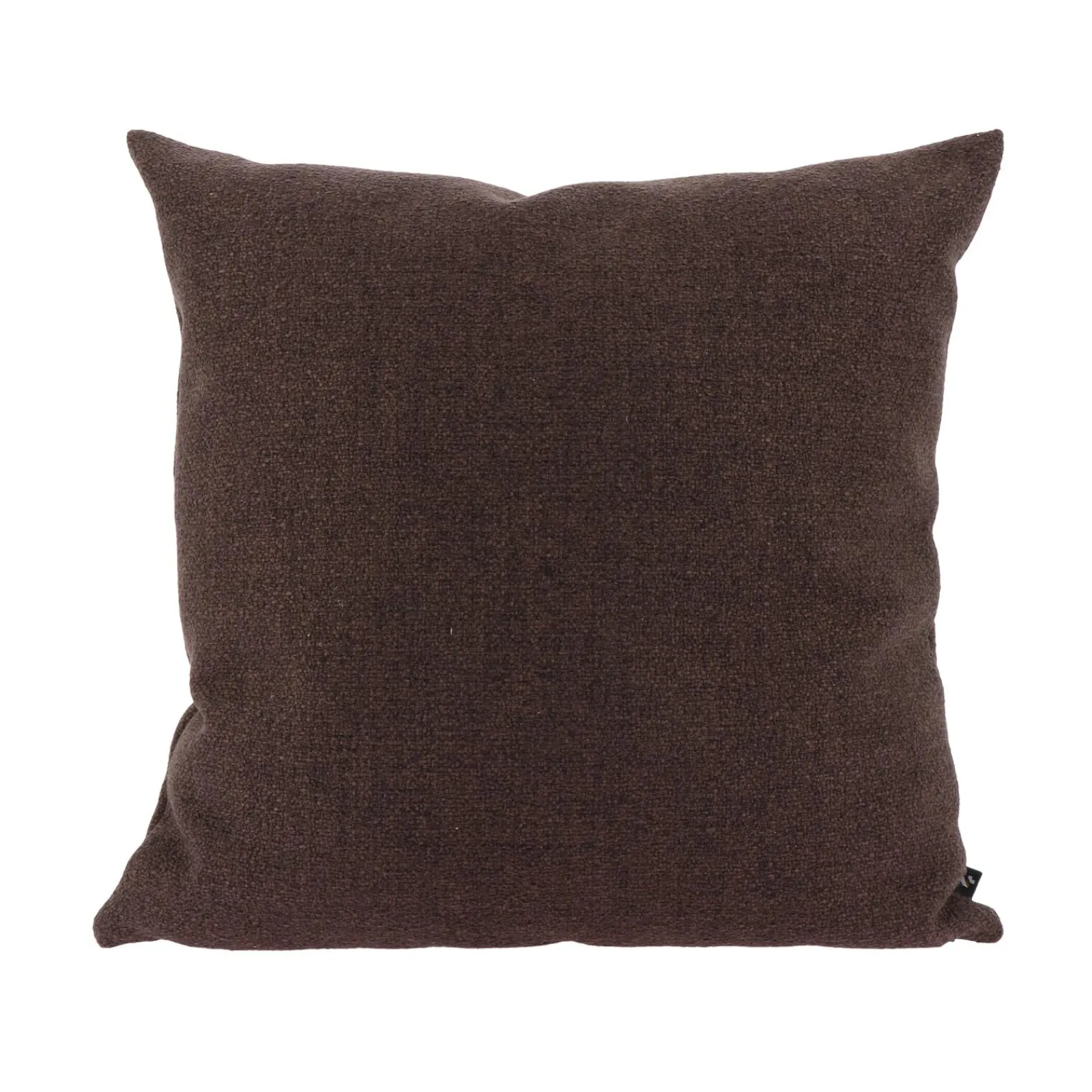New Coussin MEDEA coloris Brun terre 44 x 44 cm - Coussins