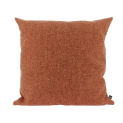Hot Coussin MEDEA coloris Orange Brulée 44 x 44 cm - Coussins