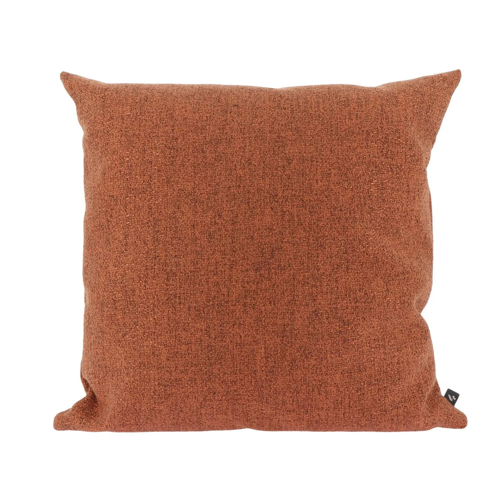 Hot Coussin MEDEA coloris Orange Brulée 44 x 44 cm - Coussins