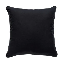 Outlet Coussin NINO coloris noir 45 x 45 cm - Coussins