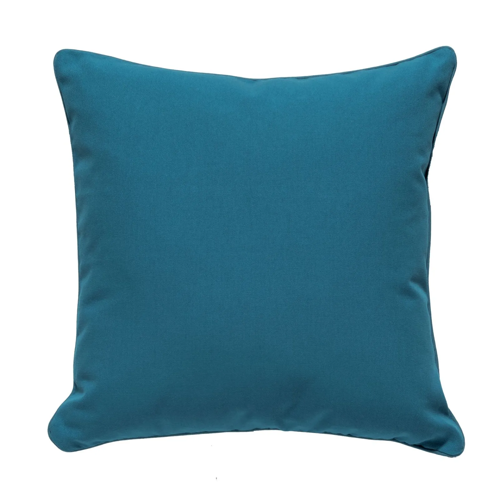 Clearance Coussin NINO coloris bleu canard 45 x 45 cm - Coussins