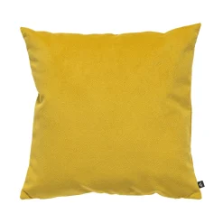 Online Coussin PONE coloris jaune smile 40 x 40 cm - Coussins