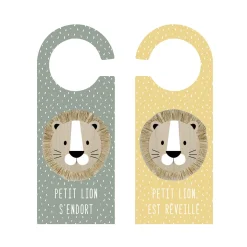 Fashion Déco de porte FUN JUNGLE coloris multicolore - Enfant Puériculture|Déco Enfant