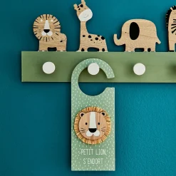 Fashion Déco de porte FUN JUNGLE coloris multicolore - Enfant Puériculture|Déco Enfant
