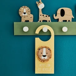 Fashion Déco de porte FUN JUNGLE coloris multicolore - Enfant Puériculture|Déco Enfant