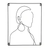 Clearance Déco murale métal LUZ coloris noir - Objets Muraux