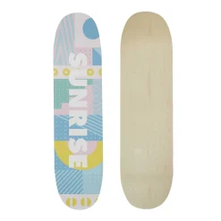 Discount Etagère SUNRISE SKATE coloris bleu et jaune - Rangements|Meubles De Rangement