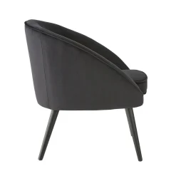 Sale Fauteuil IRELIA coloris noir - Fauteuils