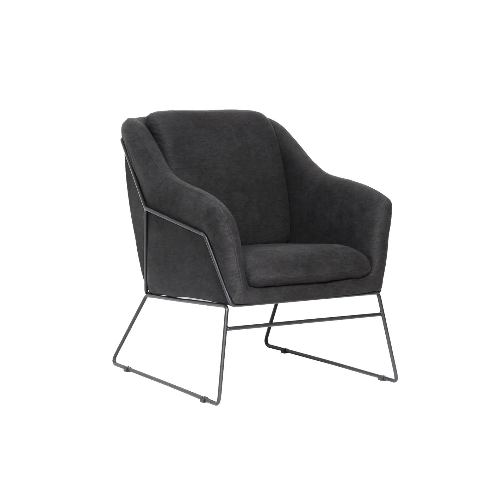 Sale Fauteuil LUDO coloris noir - Fauteuils