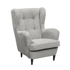 Fashion Fauteuil OSKAR coloris silver - Fauteuils
