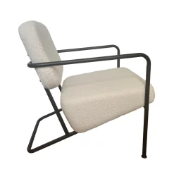 Fashion Fauteuil SVEN coloris blanc - Fauteuils