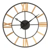 Online Horloge en bois CHARLY coloris pin - Horloges
