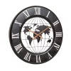 Fashion Horloge en métal TRAVELLER coloris noir et bronze - Horloges