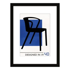 Clearance Image encadrée DESIGNED IN 1940 30 x 40 cm - Tableaux Et Affiches