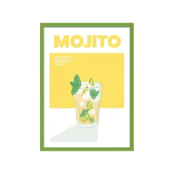 Hot Image encadrée MOJITO 30 x 45 cm - Tableaux Et Affiches