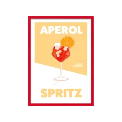 Clearance Image encadrée SPRITZ 30 x 45 cm - Tableaux Et Affiches