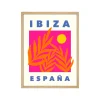 Best Image sous verre IBIZA 30 x 45 cm - Tableaux Et Affiches