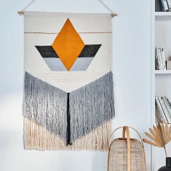 Fashion Kakémono déco AMDO coloris blanc et gris - Objets Muraux